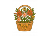 Корзины c цветами